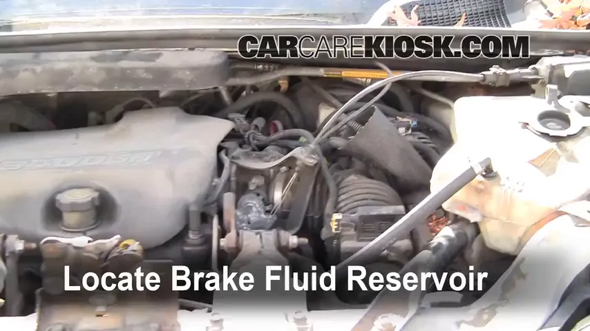 1998 Pontiac Trans Sport Montana 3.4L V6 (4 Door) Brake Fluid